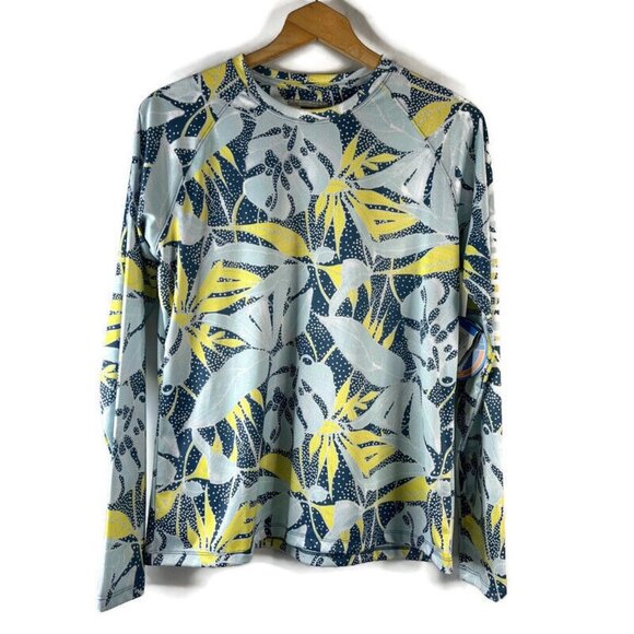 Columbia PFG Womens Outdoor Top Size Large Sun Protection UPF 50 Long Sleeve - Picture 1 of 10